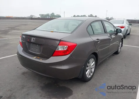 2012 Honda Civic Ex-L z USA, uszkodzony, nr VIN 19XFB2F90CE329783